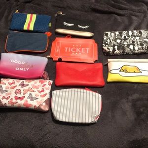 Ipsy Makeup Bag Lot of 10 New